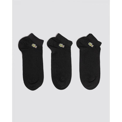 Lacoste 3 Pack Sport Mens Low Cut Socks