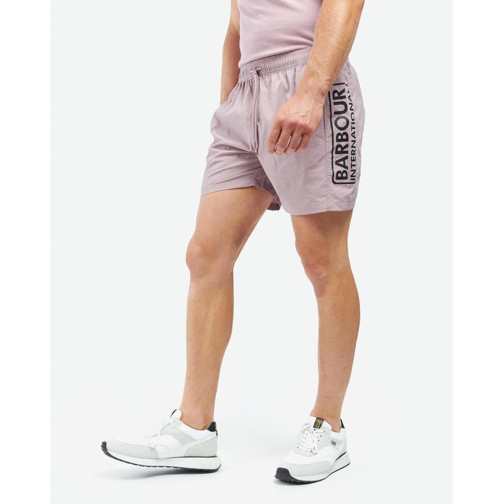 Barbour International Large Logo Mens Swim Shorts