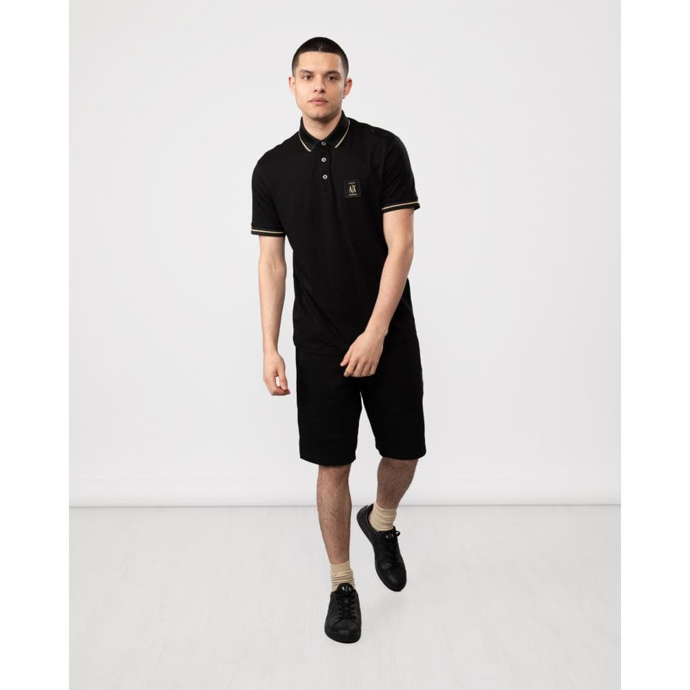 Armani Exchange Armani Exchange A|X Patch Logo Mens Polo Shirt