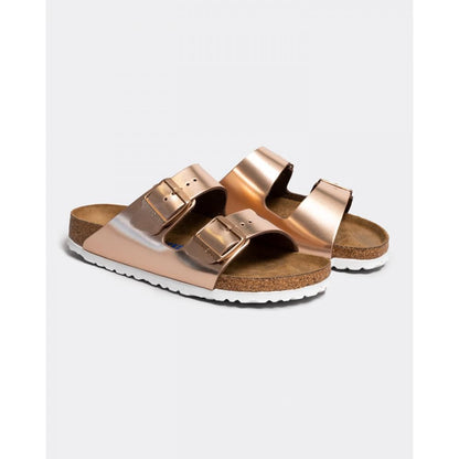 Birkenstock Arizona Soft Footbed Natural Leather Womens Sandals