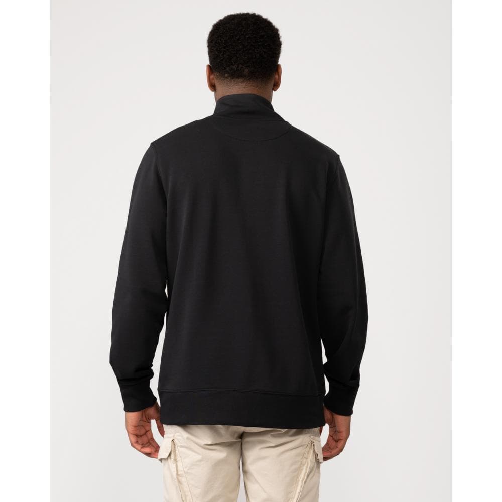 GANT Mens Regular Fit Shield Logo Full Zip Sweatshirt - 5 Black