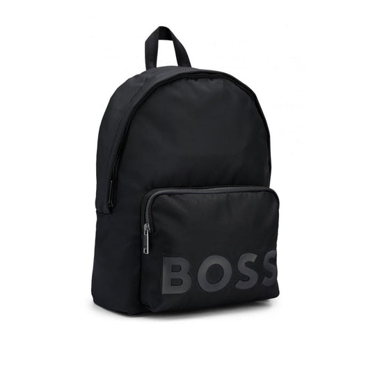 BOSS Orange Catch 2.0 Mens Large Logo Zip-Up Backpack