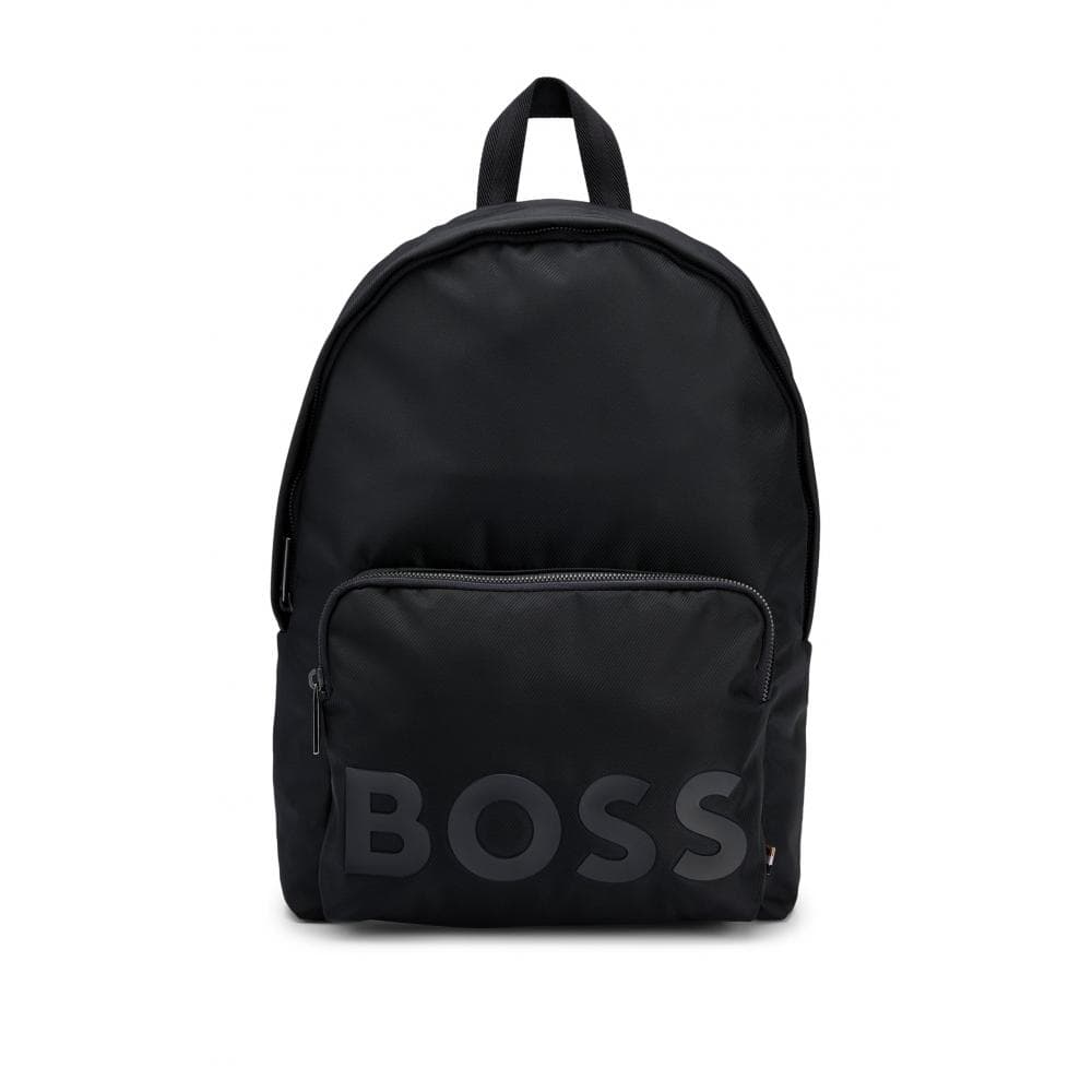 BOSS Orange Catch 2.0 Mens Large Logo Zip-Up Backpack