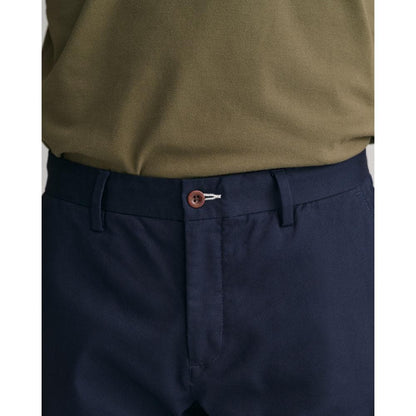 GANT Mens Slim Fit Tech Prep™ Chinos - 410 Marine