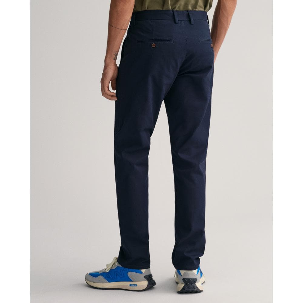 GANT Mens Slim Fit Tech Prep™ Chinos - 410 Marine