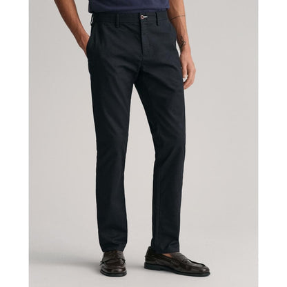 GANT Mens Slim Fit Tech Prep™ Chinos - 5 Black