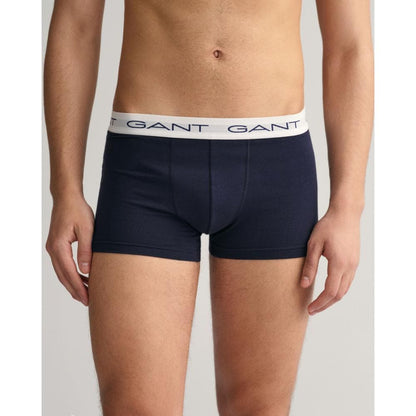 GANT 3-Pack Mens Cotton Jersey Trunks - 105 Multicolor