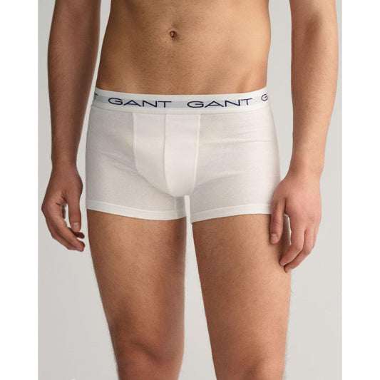 GANT 3-Pack Mens Cotton Jersey Trunks - 110 White