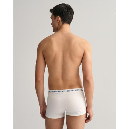 GANT 3-Pack Mens Cotton Jersey Trunks - 110 White