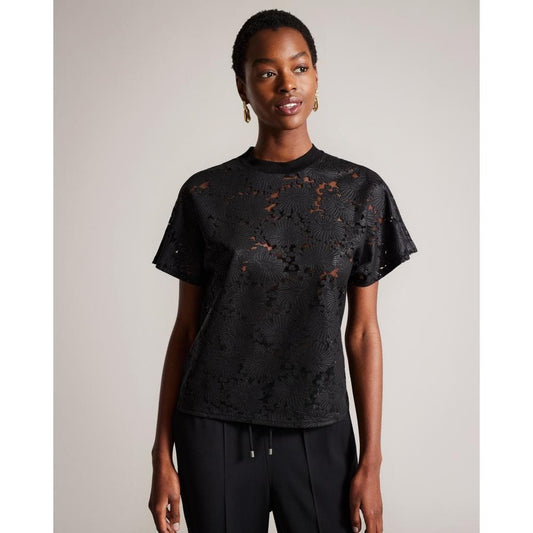Ted Baker Maralo Womens Relaxed T Shirt With Grown On Sleeve