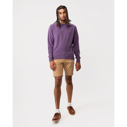 GANT Mens Superfine Lambswool Crew Neck Jumper - 538 Lilac