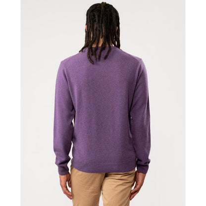 GANT Mens Superfine Lambswool Crew Neck Jumper - 538 Lilac