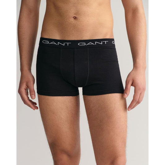 GANT 3-Pack Mens Cotton Jersey Trunks - 5 Black