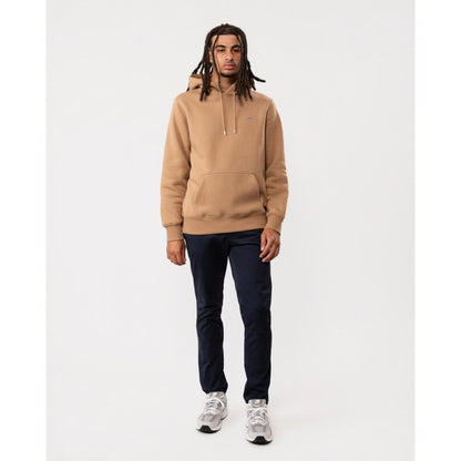 GANT Mens Regular Fit Shield Logo Pullover Hoodie - 213 Warm Khaki