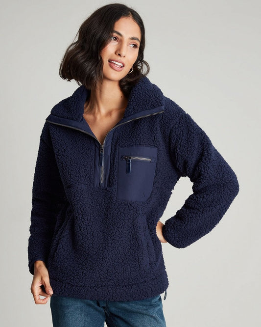 Joules Tilly Womens 1/4 Zip Fleece