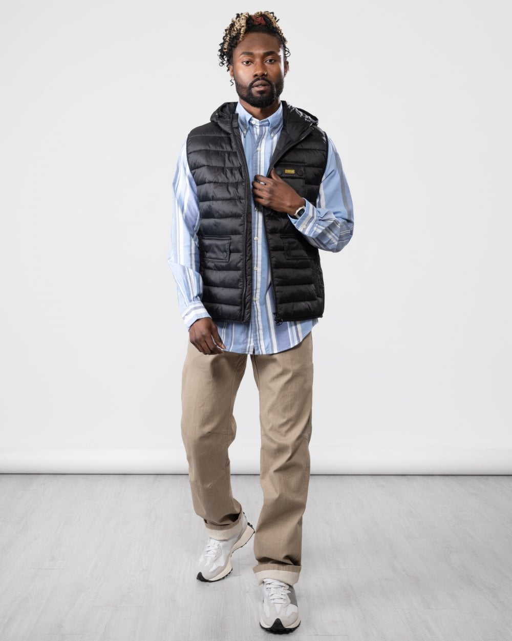 Barbour International Barbour International Ouston Hooded Mens Gilet