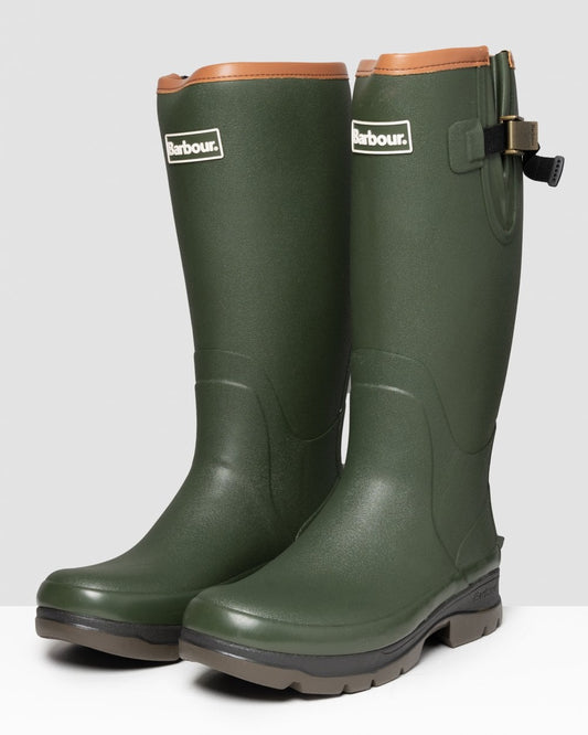 Barbour Tempest Mens Wellingtons - Olive