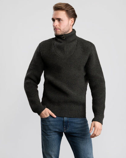 Barbour New Tyne Mens Half-Zip Jumper