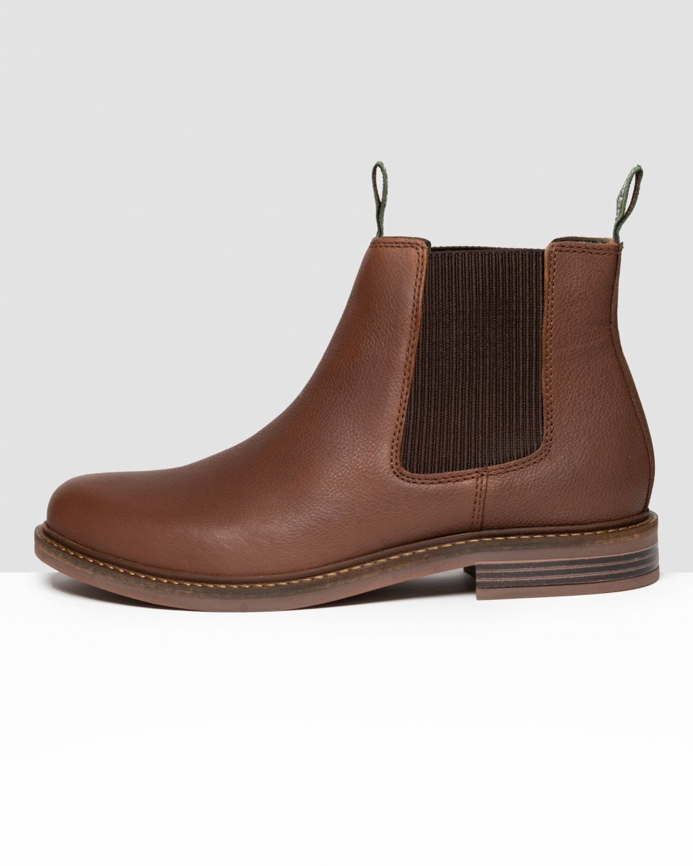 Barbour Farsley Mens Chelsea Boots - Teak