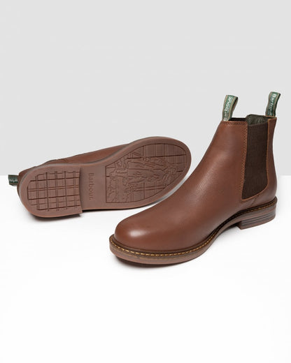 Barbour Farsley Mens Chelsea Boots - Teak