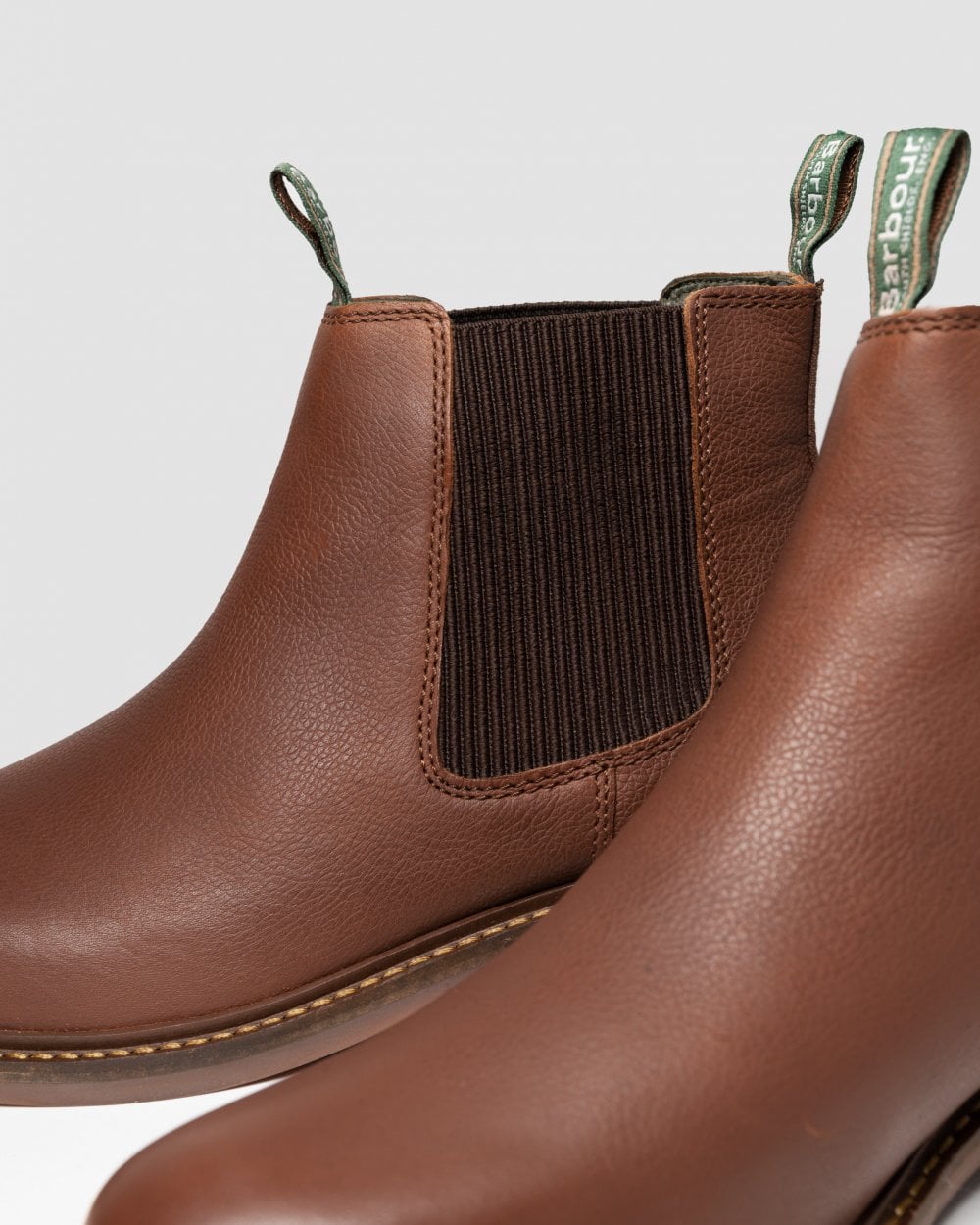 Barbour Farsley Mens Chelsea Boots - Teak