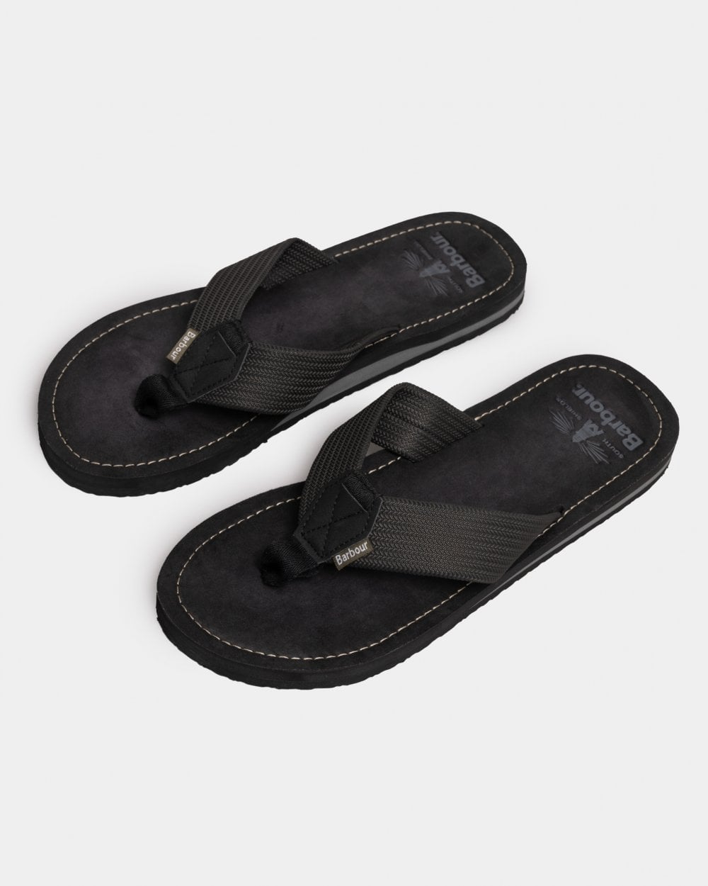 Barbour Toeman Mens Sandal - Black