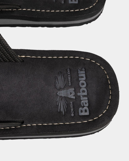 Barbour Toeman Mens Sandal - Black