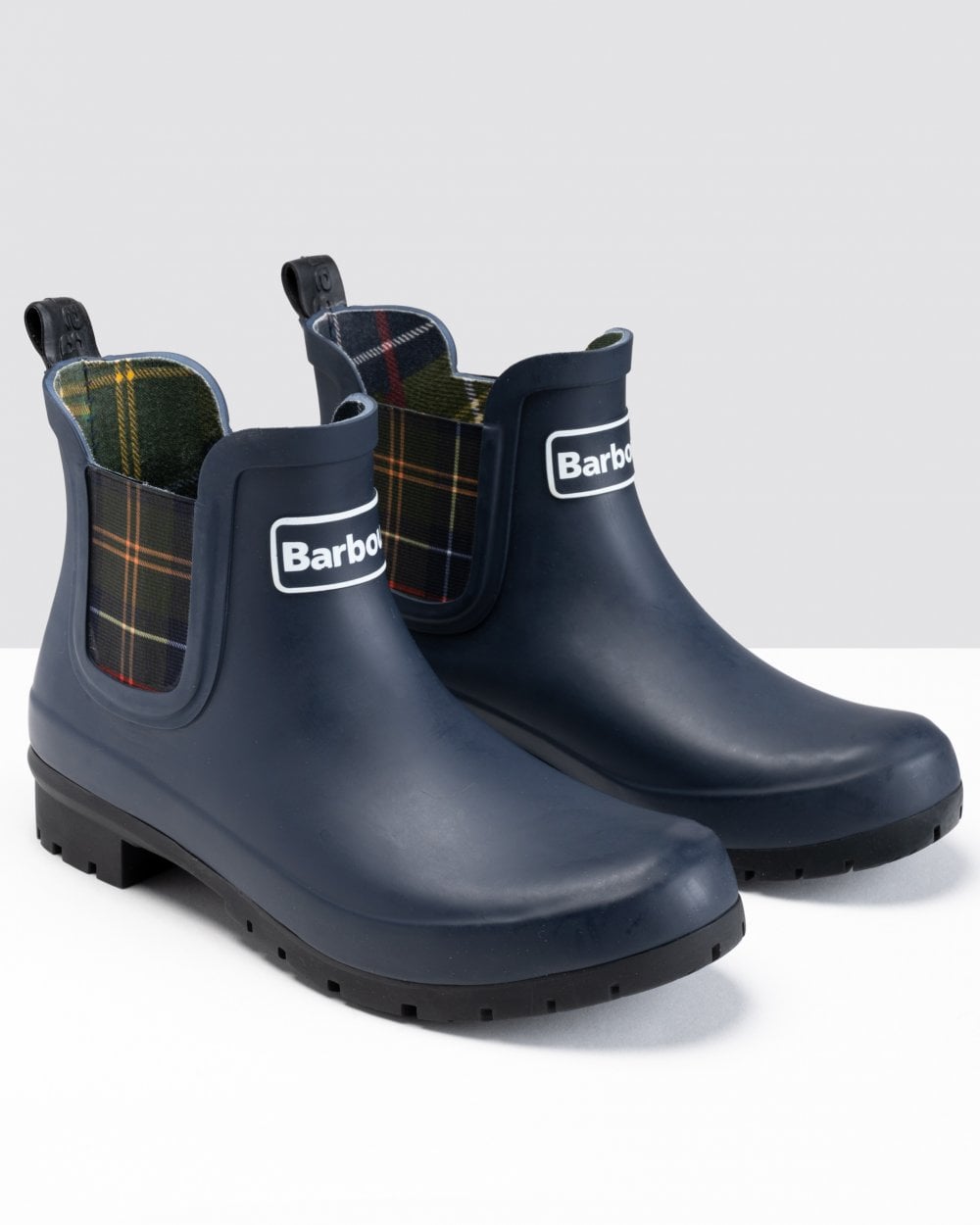 Barbour Kingham Womens Wellingtons - Navy