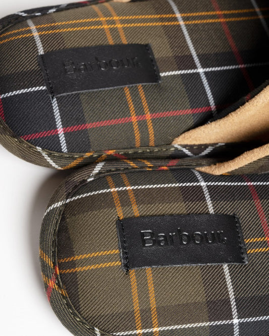 Barbour Foley Mens Slippers - Camel