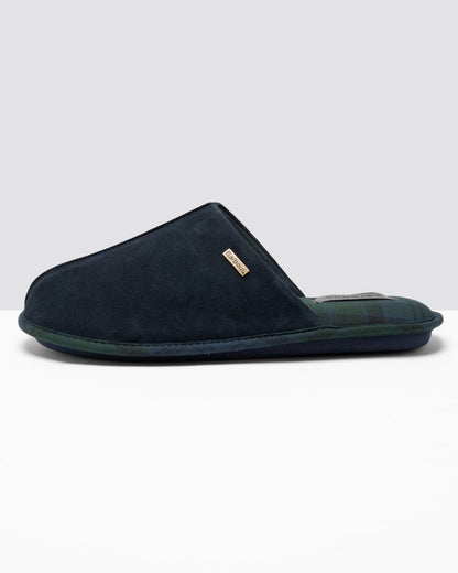 Barbour Foley Mens Slippers - Navy