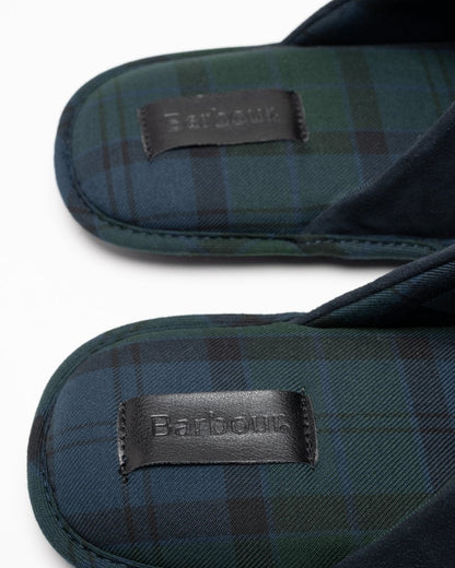 Barbour Foley Mens Slippers - Navy
