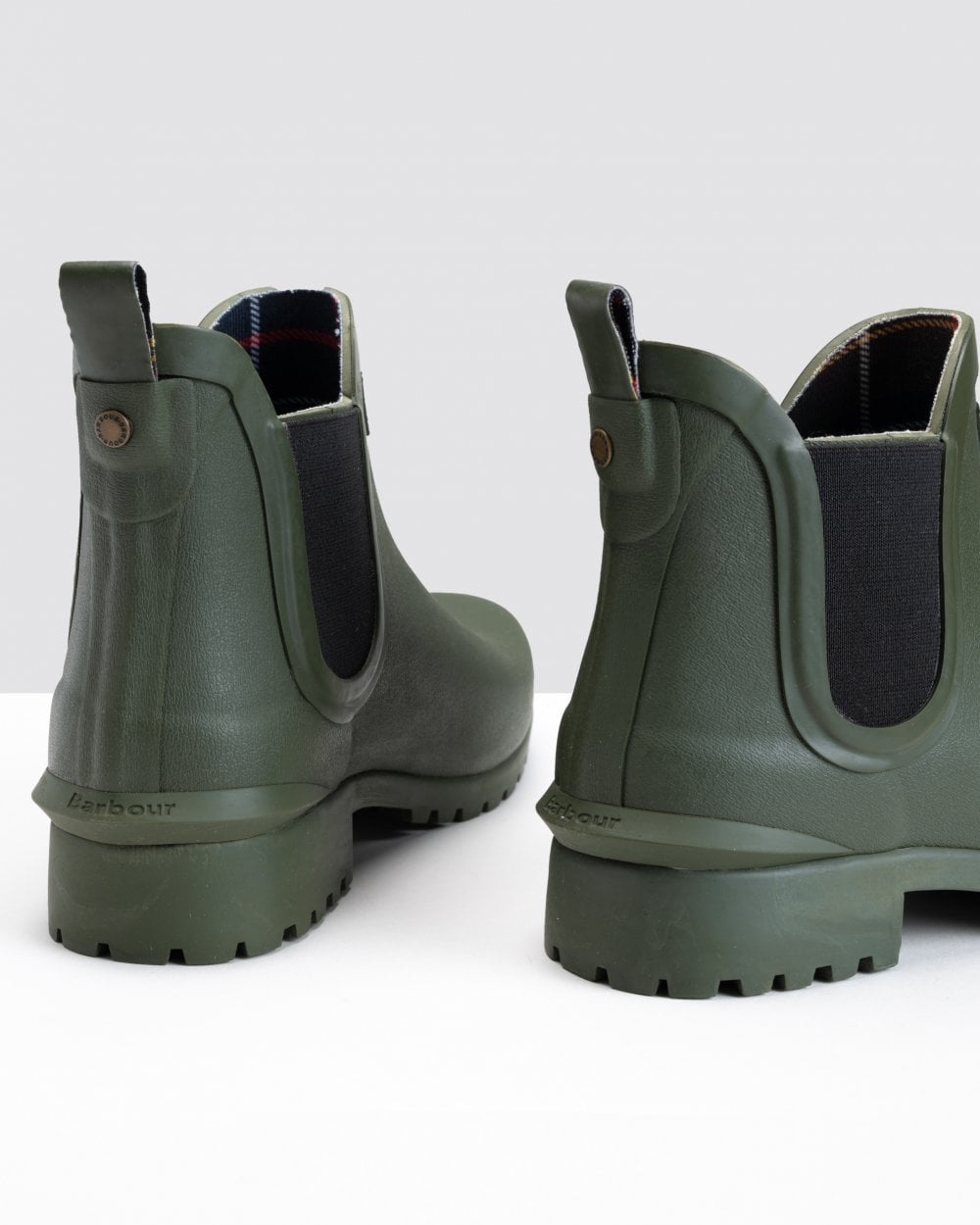 Barbour Wilton Womens Wellingtons - Olive