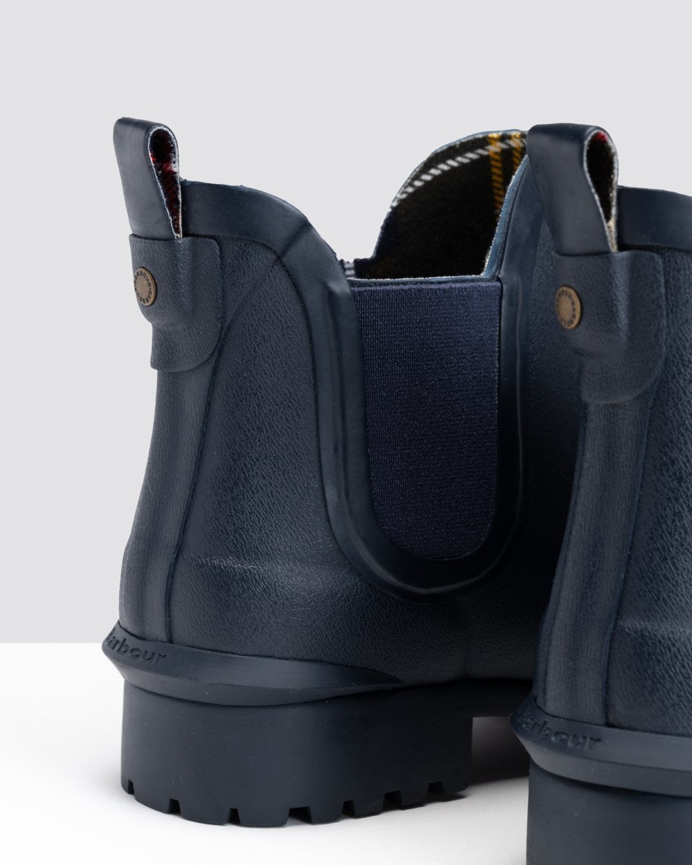 Barbour Wilton Womens Wellingtons - Navy