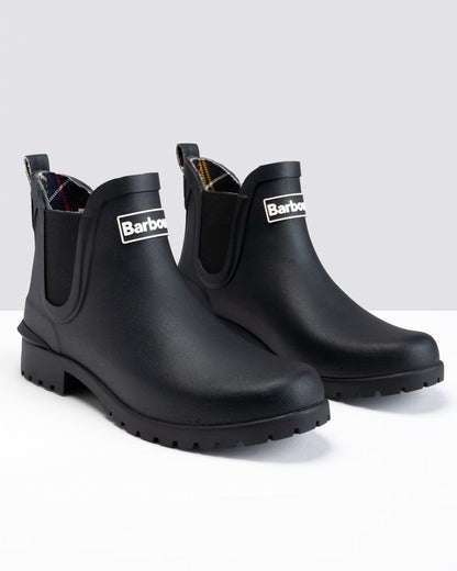 Barbour Wilton Womens Wellingtons - Black