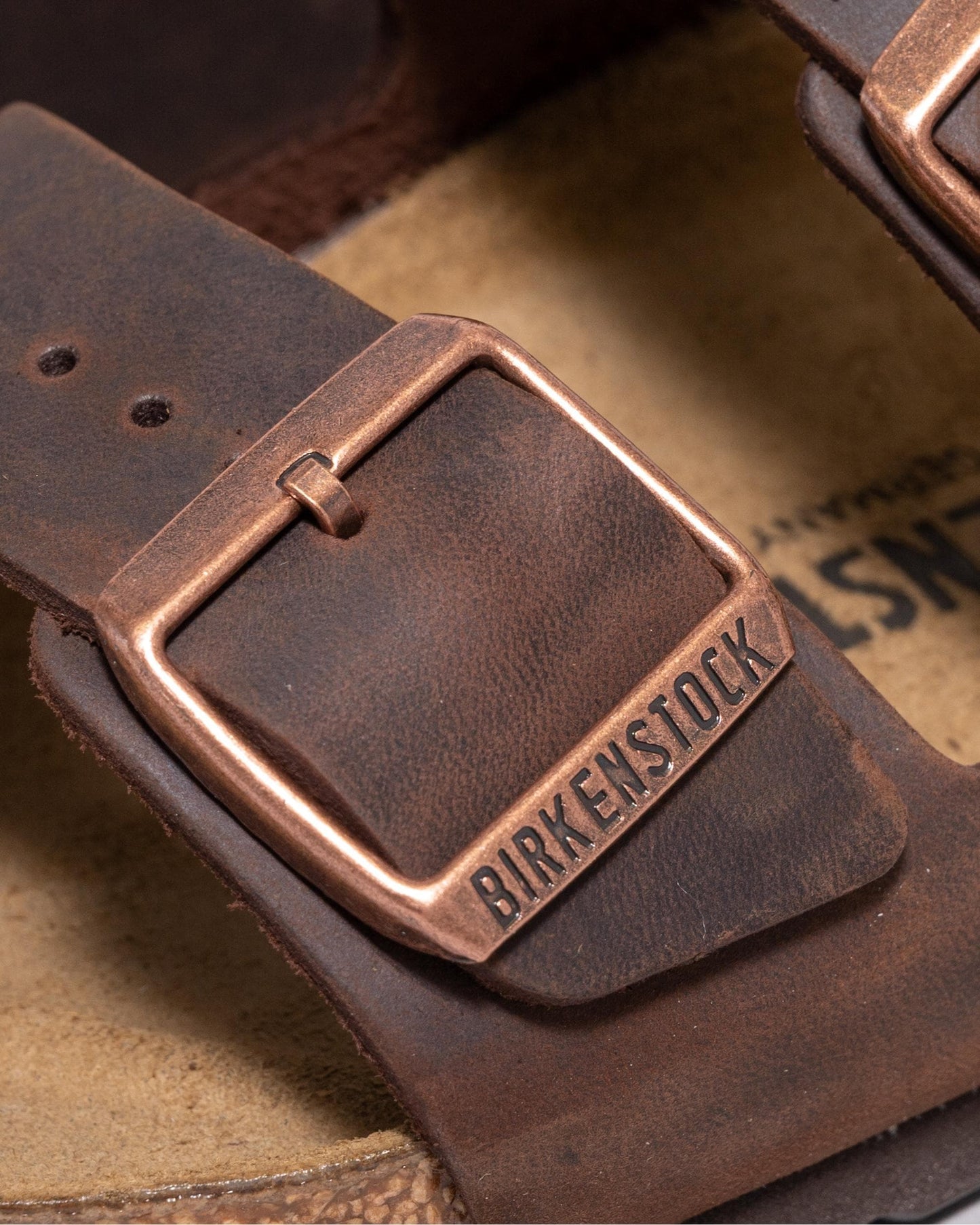Birkenstock Arizona Oiled Nubuck Womens Sandals - Oiled Habana