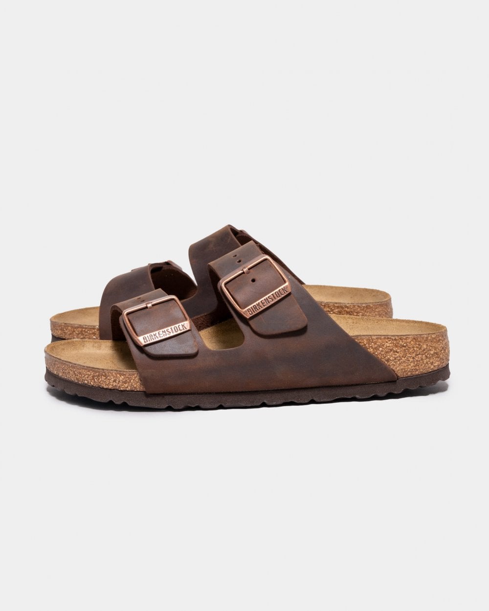 Birkenstock Arizona Oiled Nubuck Womens Sandals - Oiled Habana
