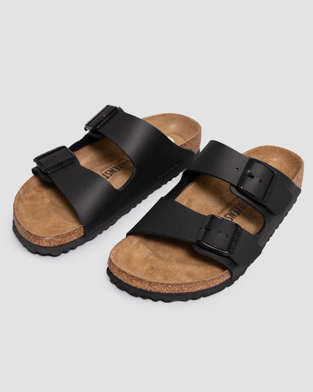 Birkenstock Arizona Narrow Birko-Flor Womens Sandals - Black