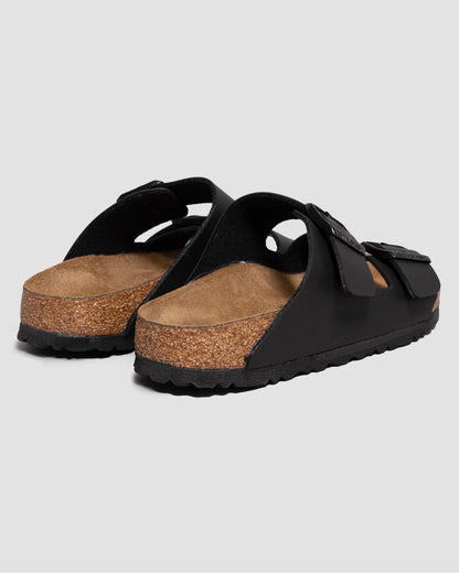Birkenstock Arizona Narrow Birko-Flor Womens Sandals - Black