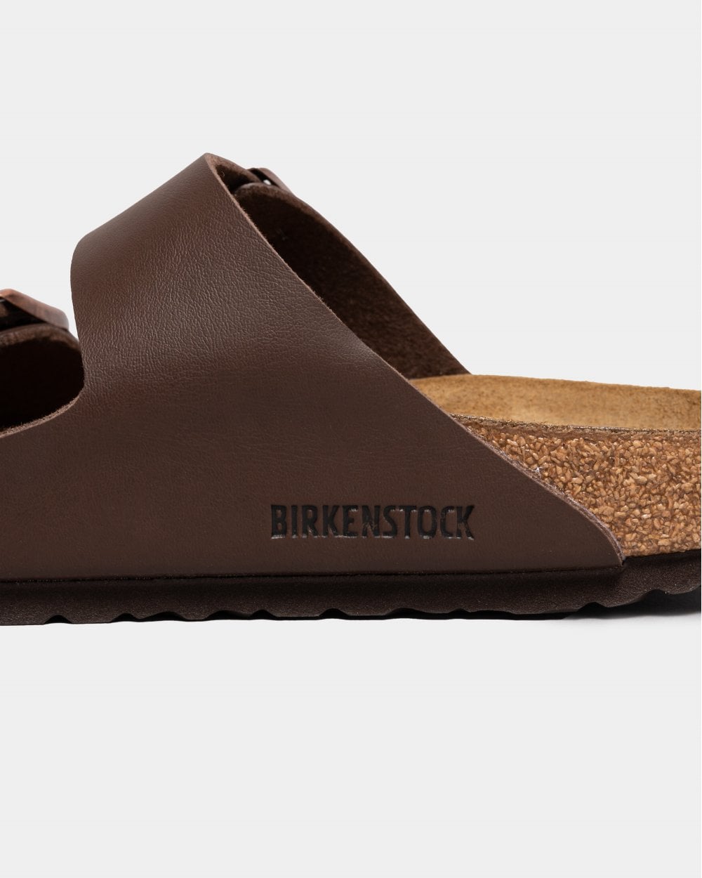 Birkenstock Arizona Narrow Birko-Flor Womens Sandals - Dark Brown