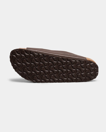 Birkenstock Arizona Narrow Birko-Flor Womens Sandals - Dark Brown