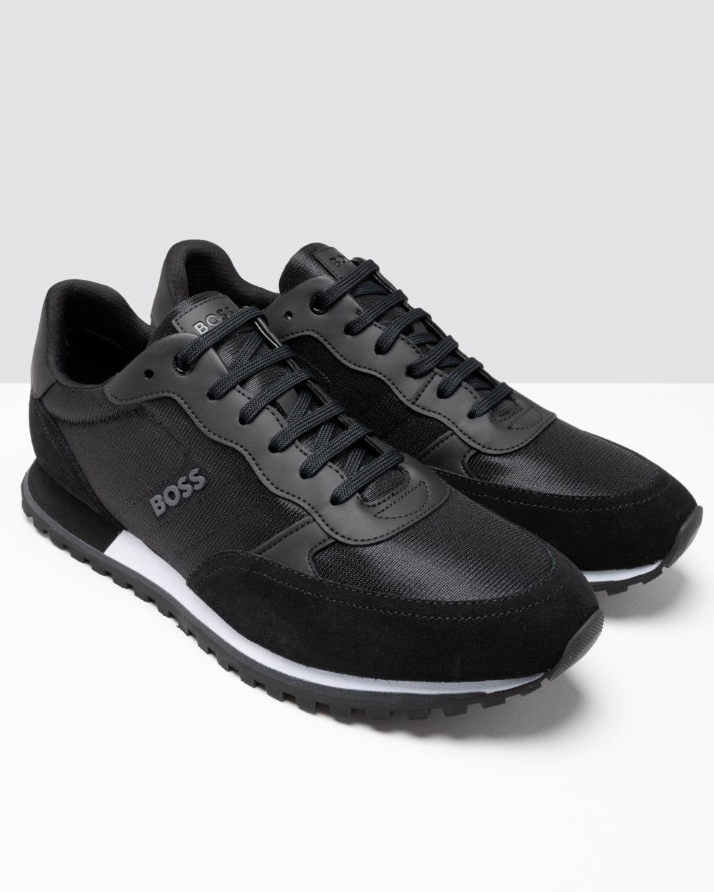BOSS Orange Parkour-L Mixed Material Runner Mens Trainers