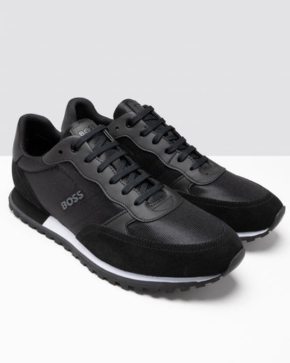 BOSS Orange Parkour-L Mixed Material Runner Mens Trainers