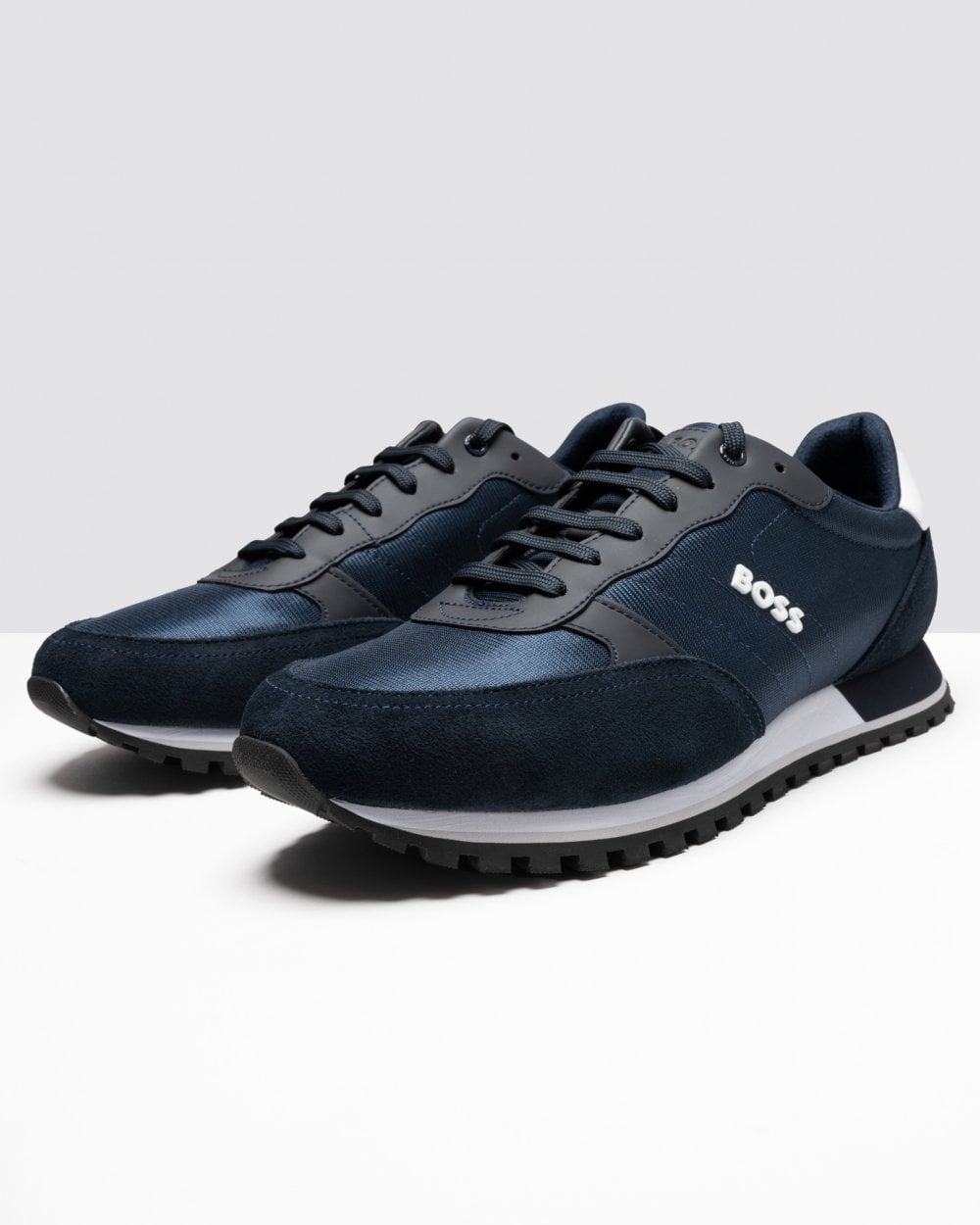 BOSS Orange Parkour-L Mixed Material Runner Mens Trainers