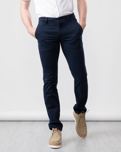 BOSS Orange Schino Slim Mens Stretch Cotton Satin Chinos