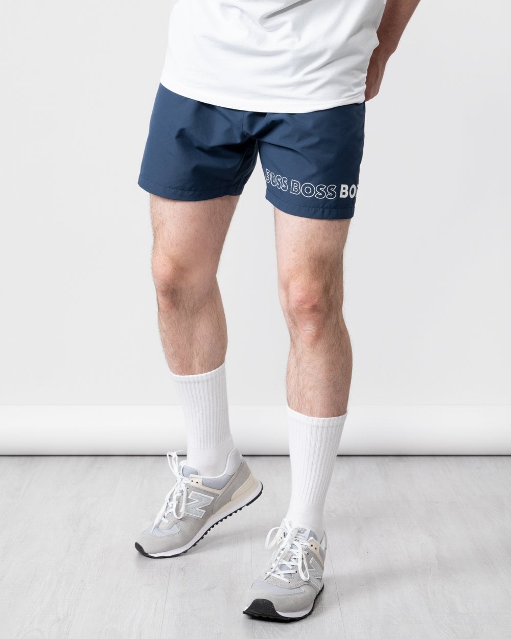BOSS Orange Dolphin Recycled Material Mens Swim Shorts