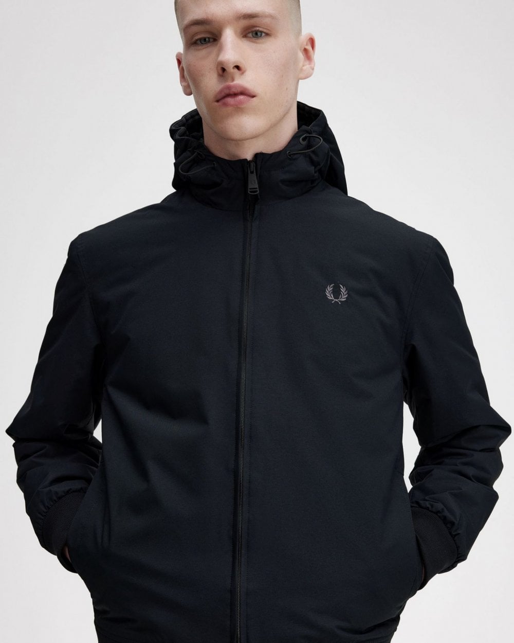 Fred Perry Fred Perry Mens Padded Hooded Brentham Jacket