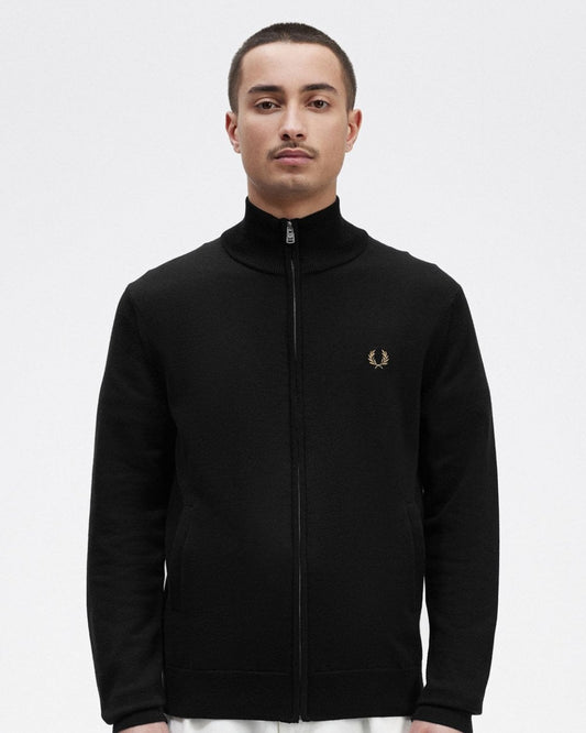 Fred Perry Fred Perry Mens Classic Zip Through Cardigan