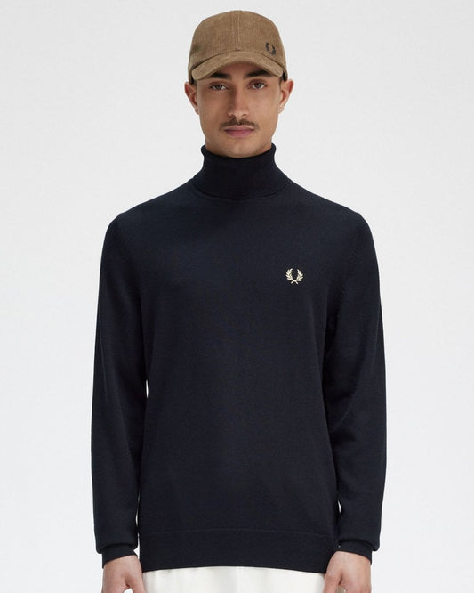 Fred Perry Fred Perry Mens Roll Neck Jumper