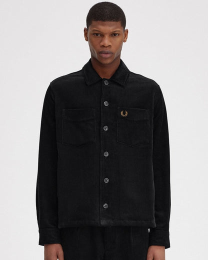 Fred Perry Mens Corduroy Overshirt