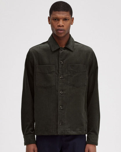 Fred Perry Mens Corduroy Overshirt